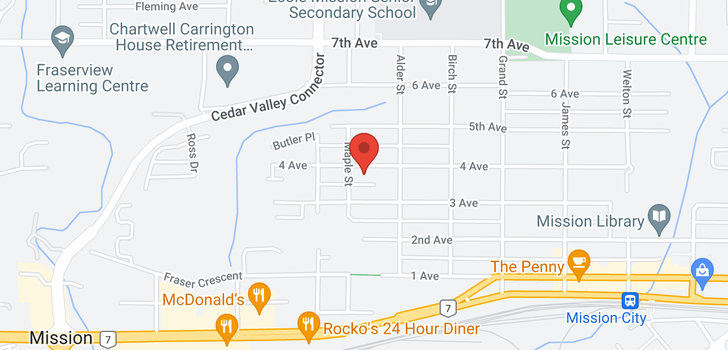 map of 32852 4TH AVENUE